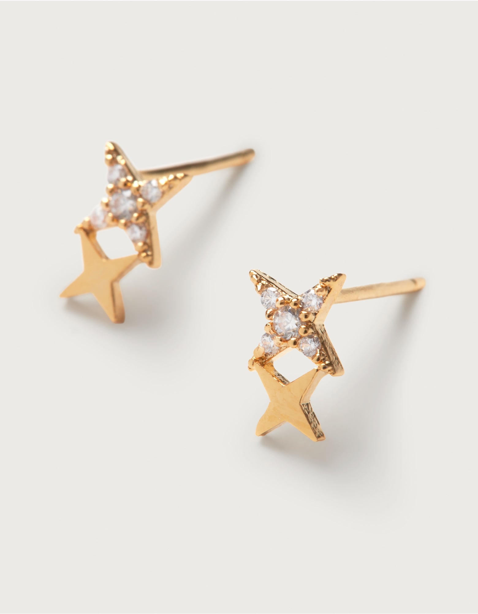 Duo Star Studs