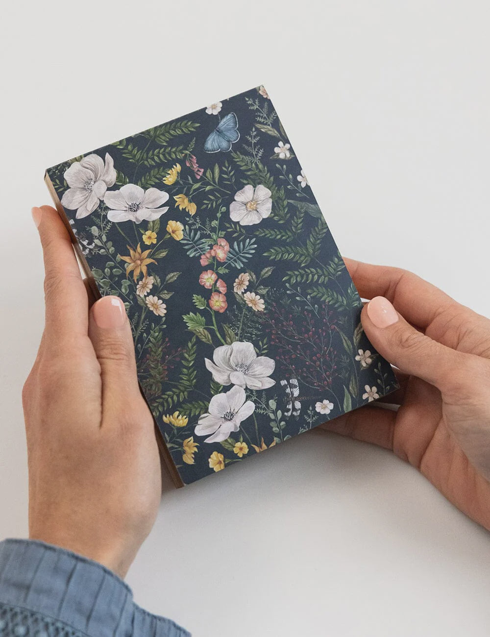 Mini Jotter Notepad - Dusk In Bloom