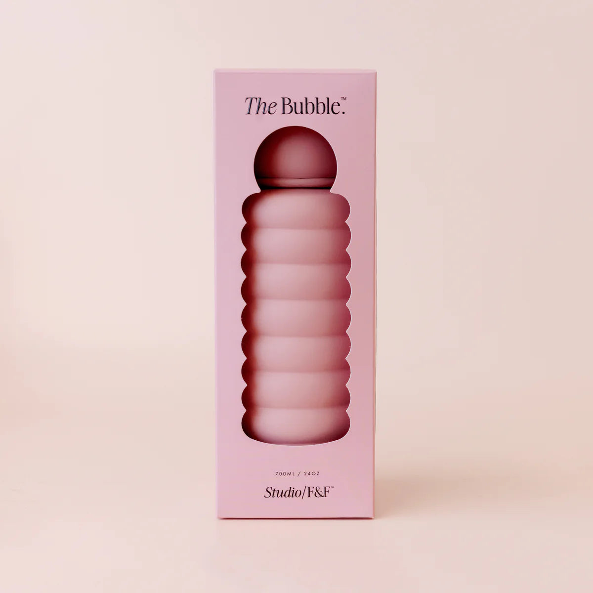 The Bubble - Dusty Rose - Reusable Water Bottle 700ml