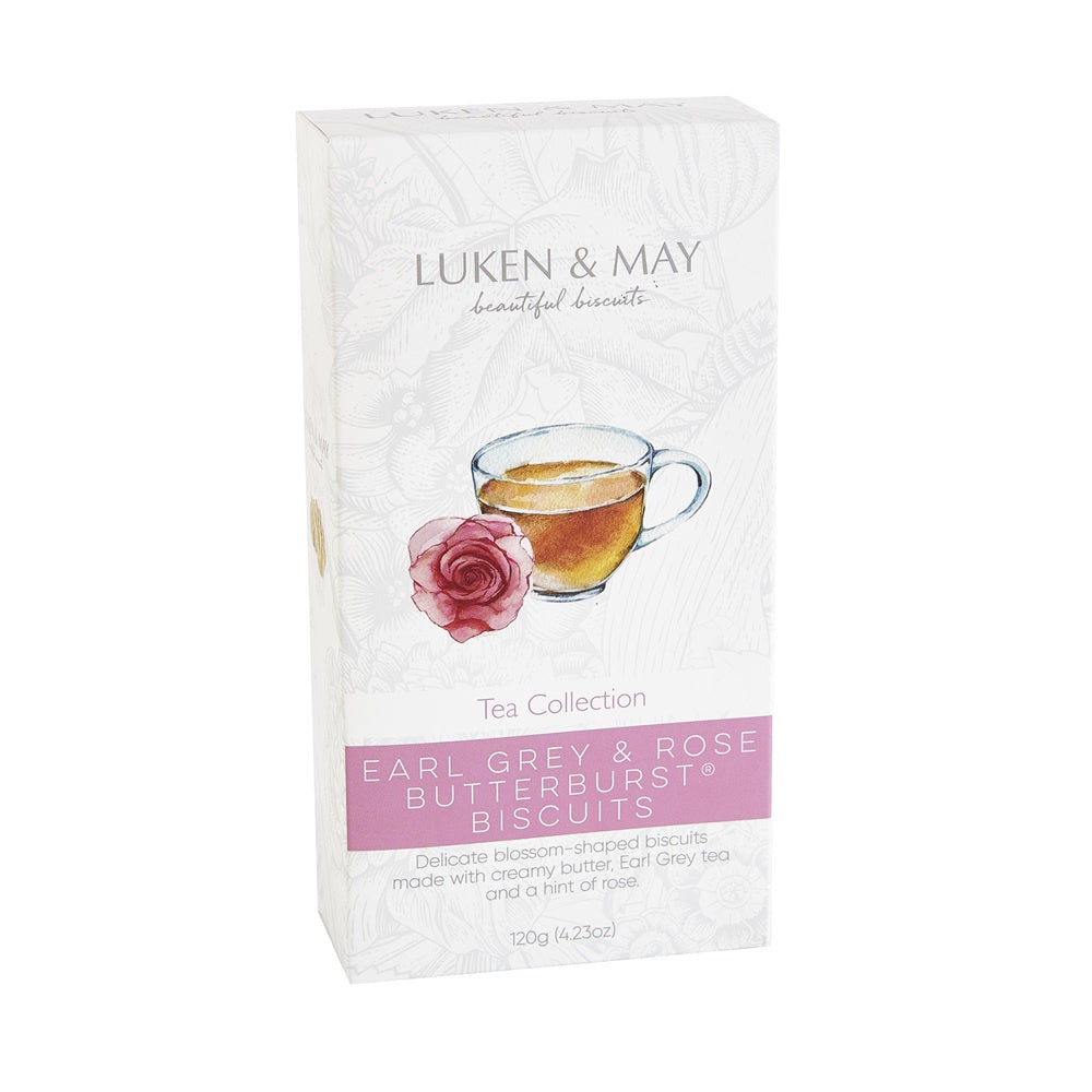 Earl Grey &amp; Rose Butterburst Biscuits 120g