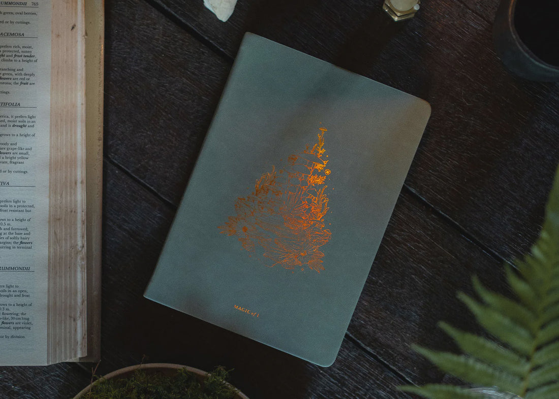 Magic Of I A5 Journal - Earthly Delights Sage