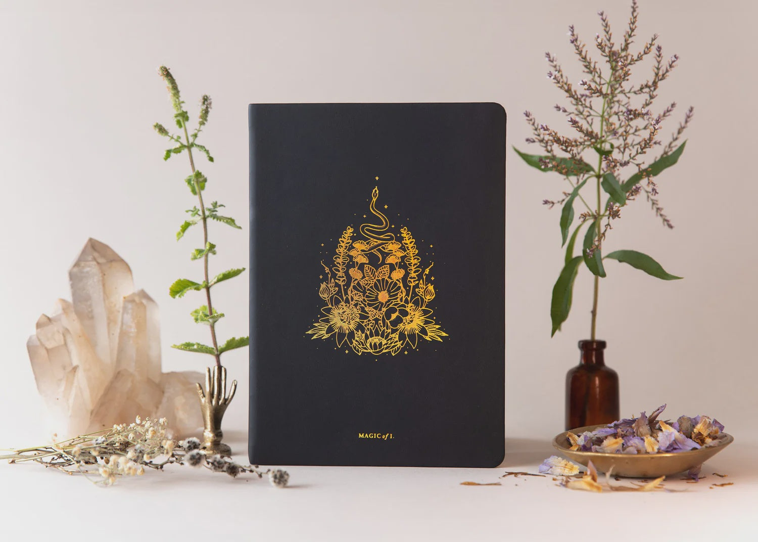 Magic Of I A5 Journal - Eden Black