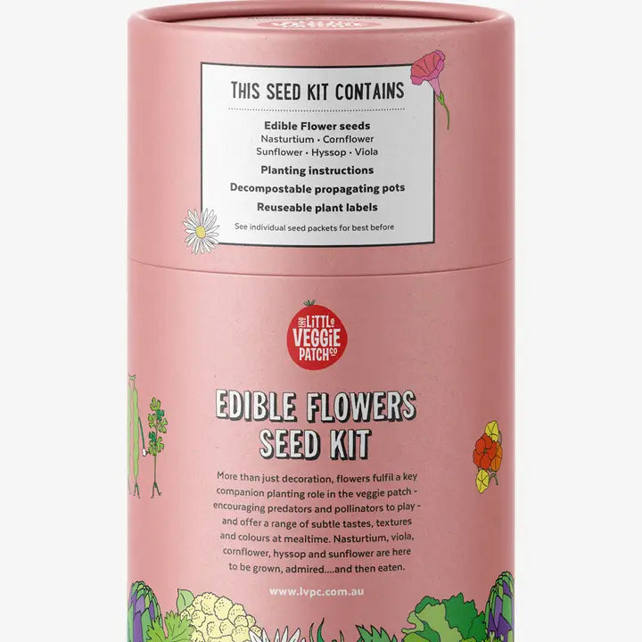 Edible Flowers Seed Kit