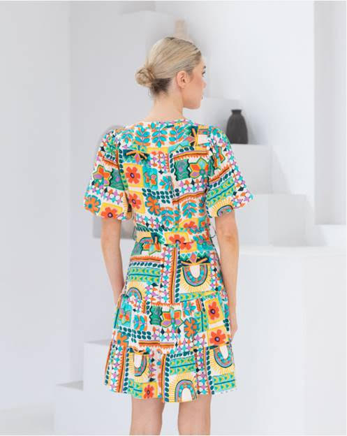 Elora Tropical Dress