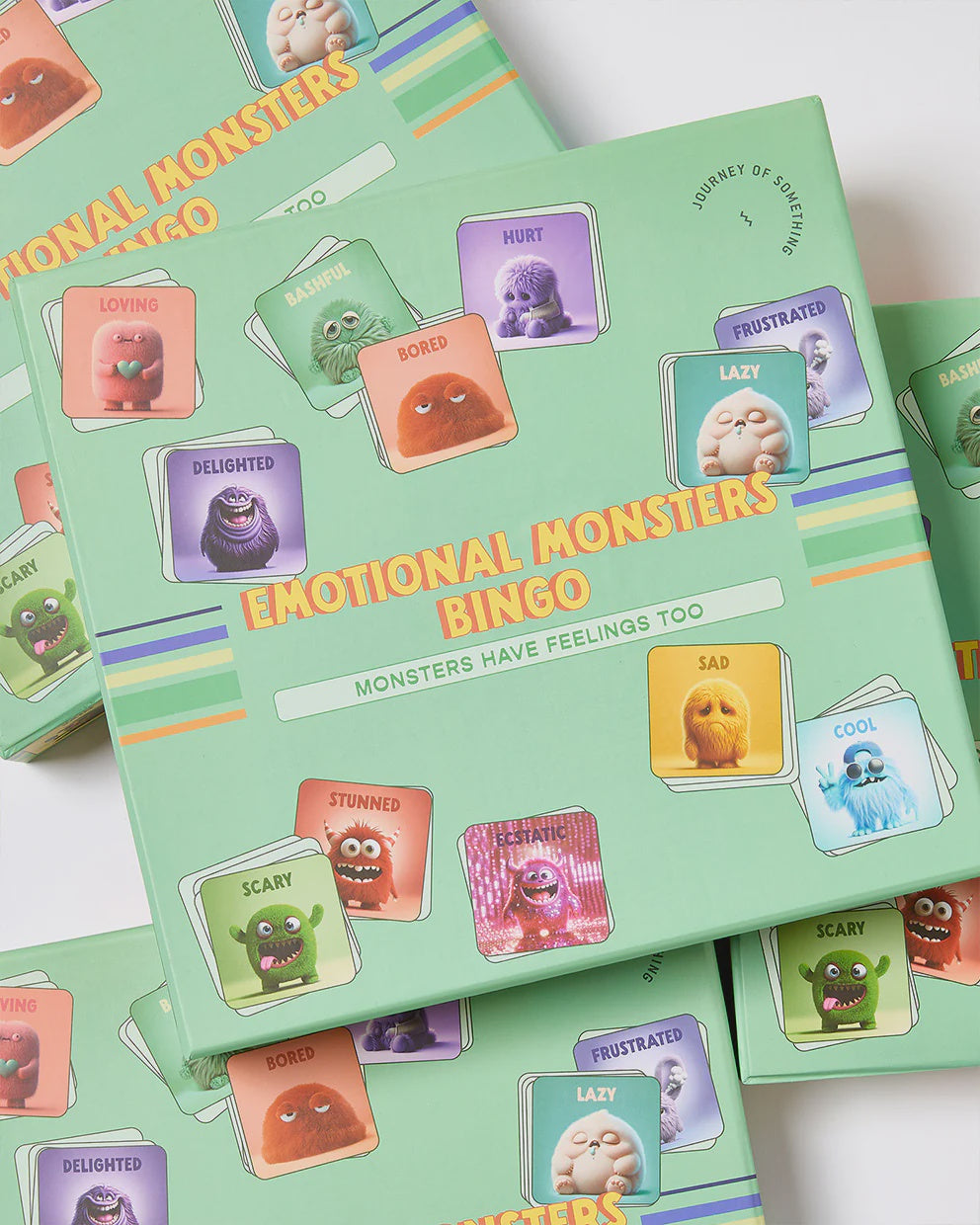 Emotional Monster Bingo Game