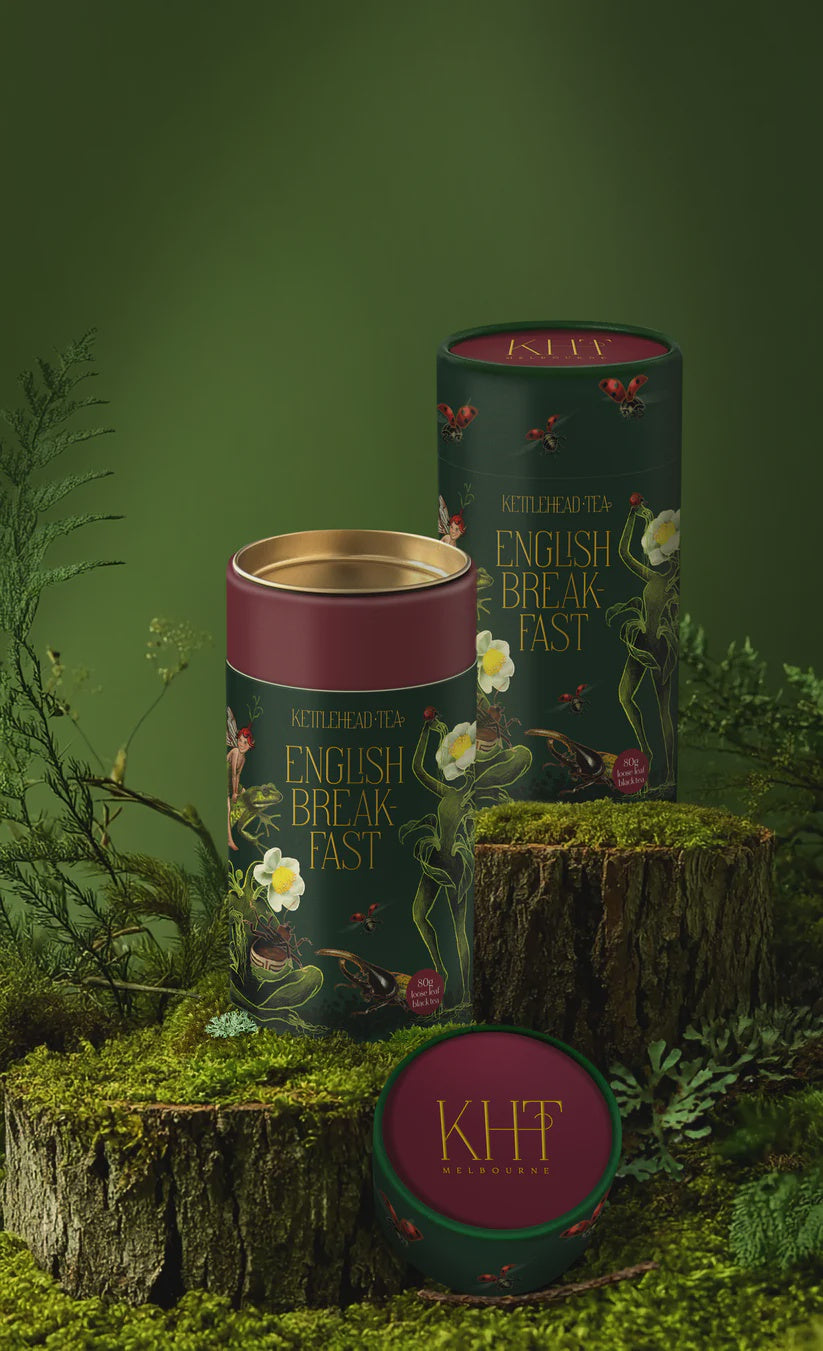 English Breakfast Loose Leaf Tea Canister