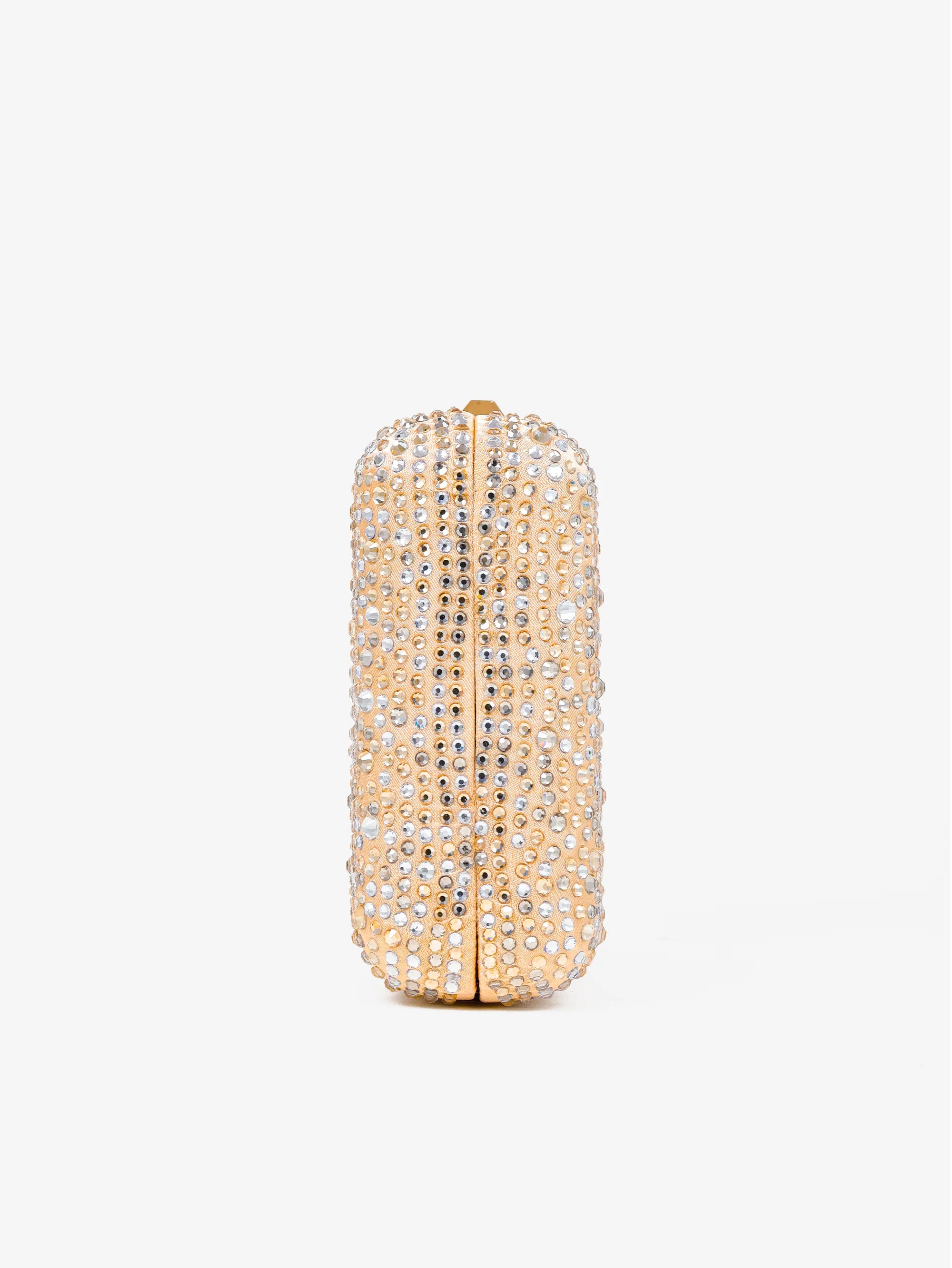 Enna Crystal Satin Clutch