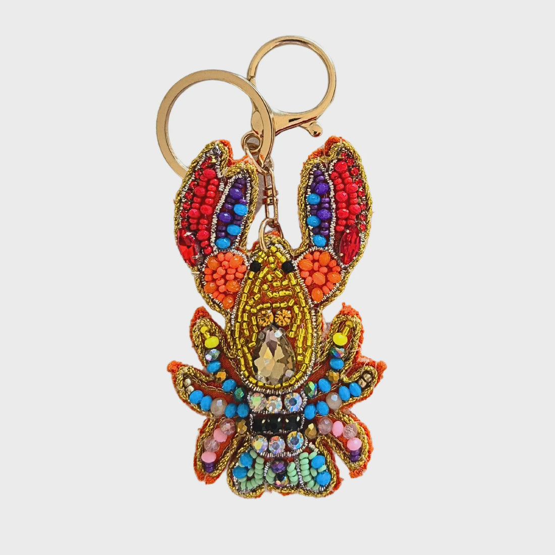 Fancy Lobster Keychain
