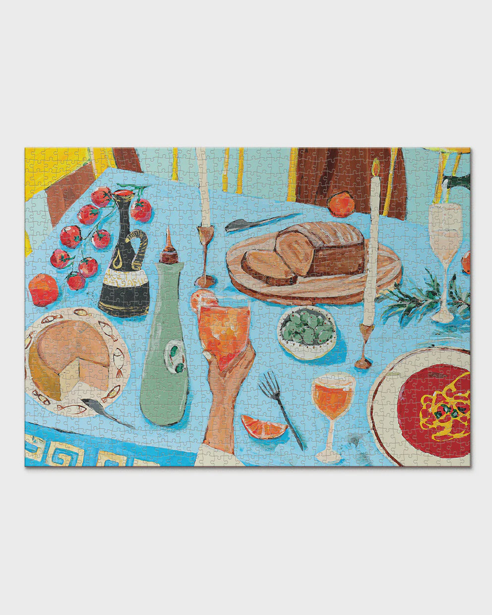 1000 Piece Jigsaw Puzzle - Feast on the Sunlit Terrace