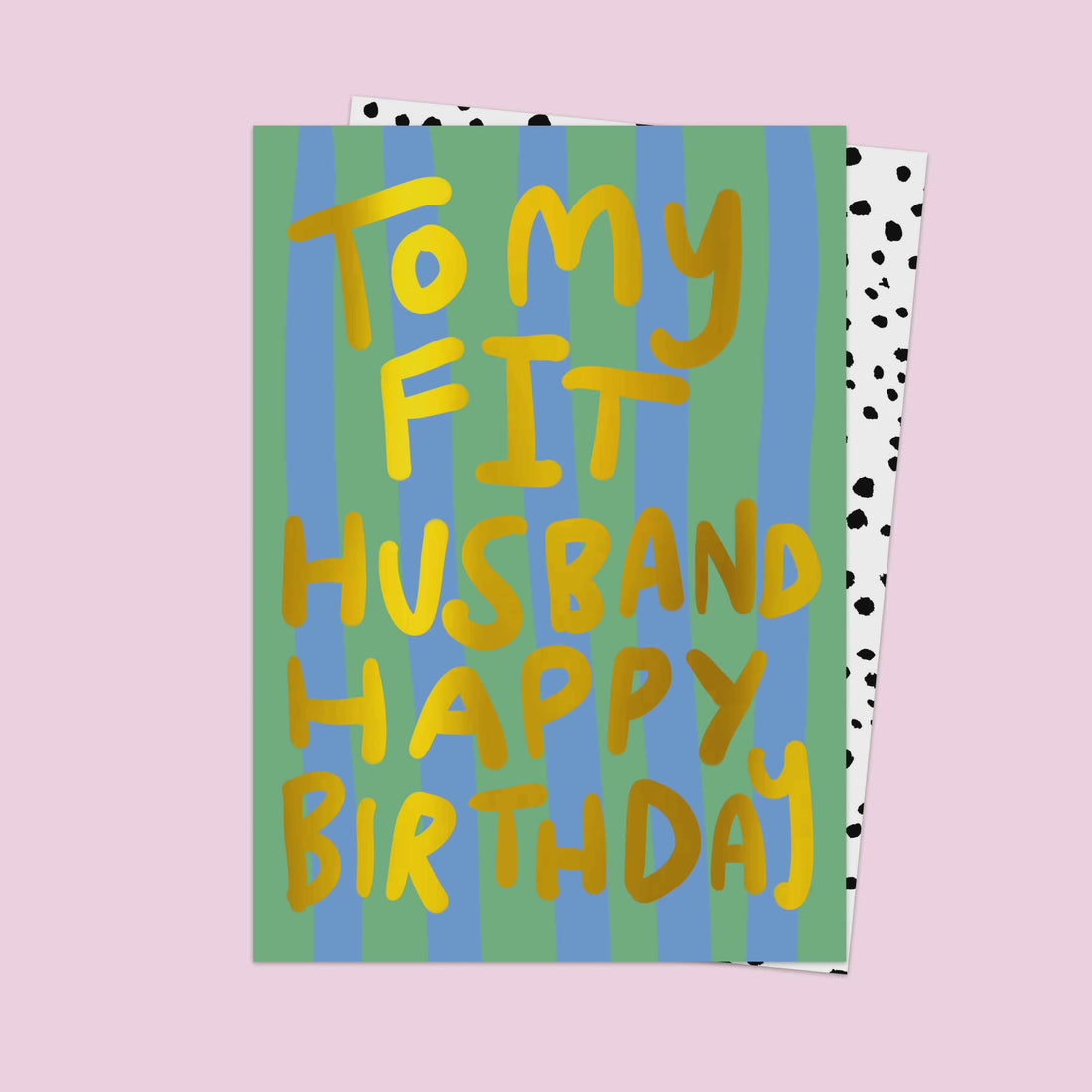 My Fit Husband Greeting Card