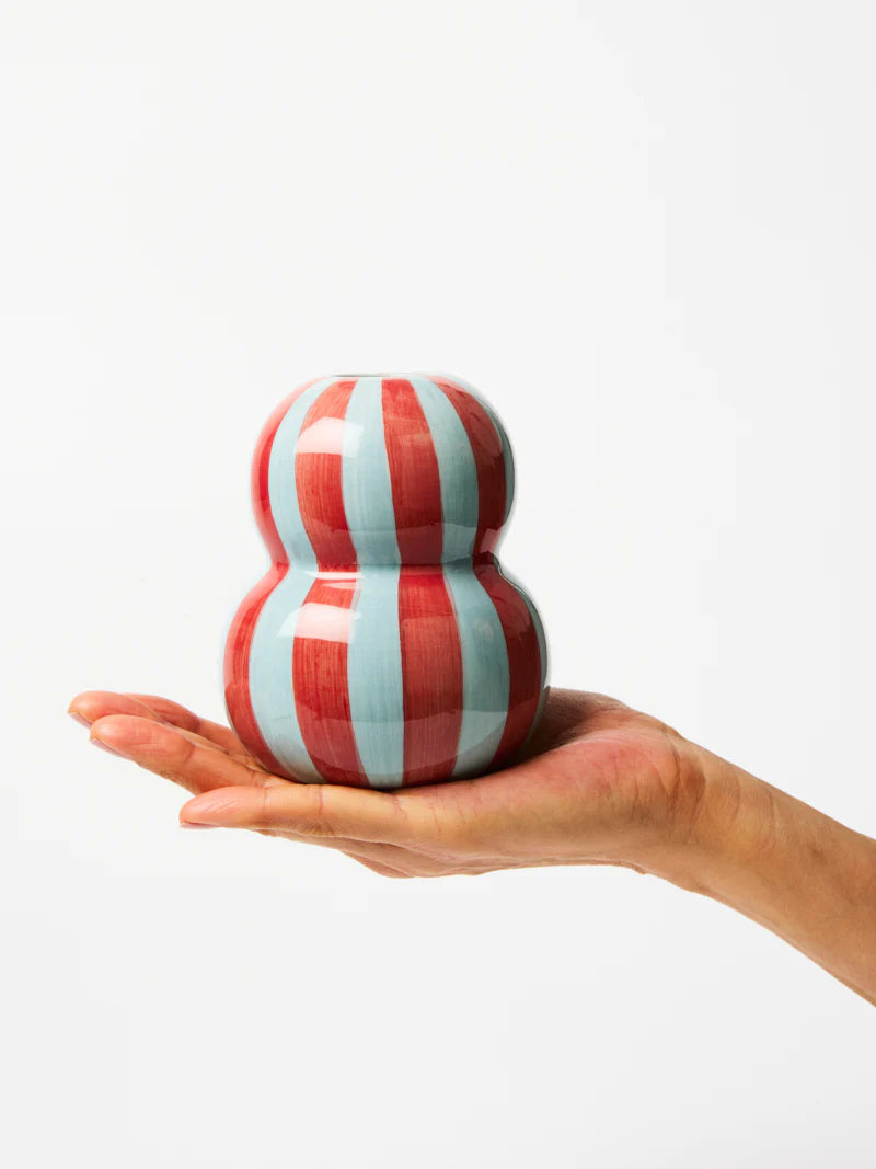 Fonda Burgundy Pale Blue Vasse