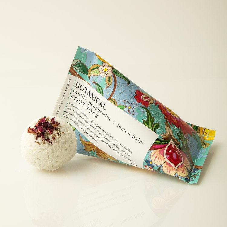 Vanilla, Peppermint &amp; Green Clay Foot Soak 50gm