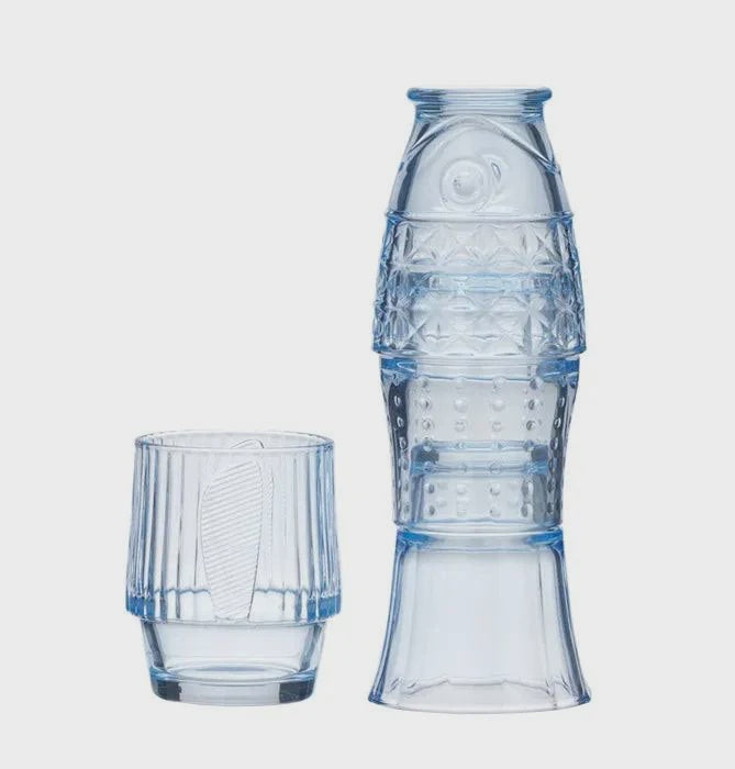 Frank Stackable Glasses Set of 4 - Sky