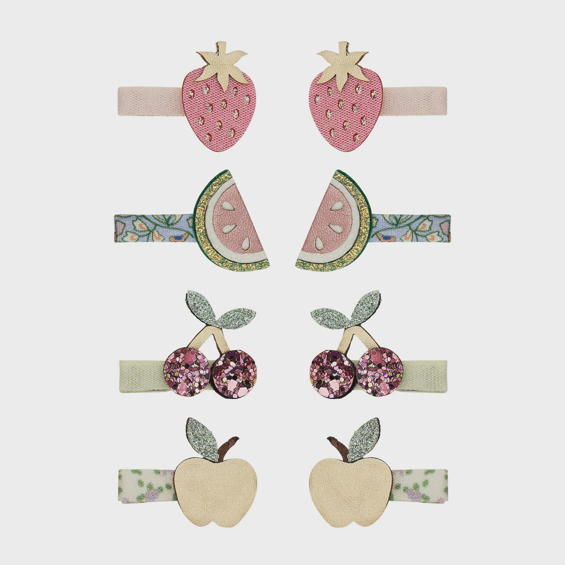 Fruit Salad Mini Clips - Set of 4