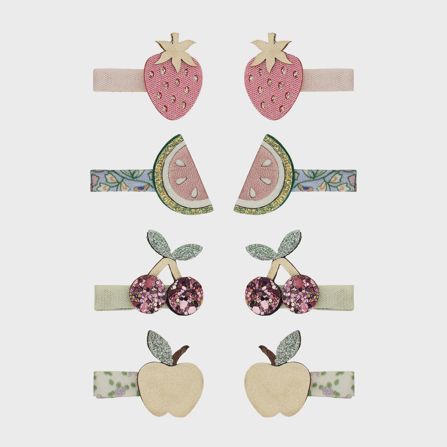 Fruit Salad Mini Clips - Set of 4