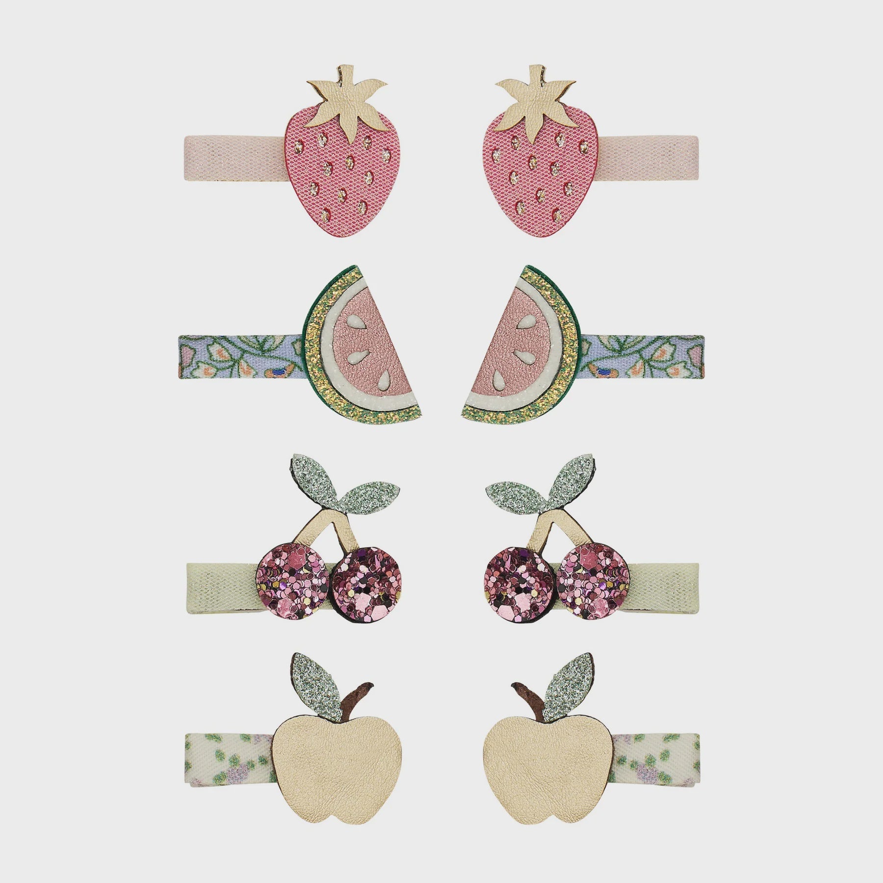Fruit Salad Mini Clips - Set of 4