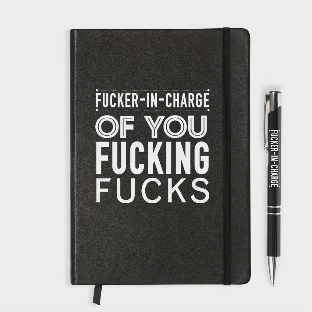 Fucker In Charge Stationery Pack