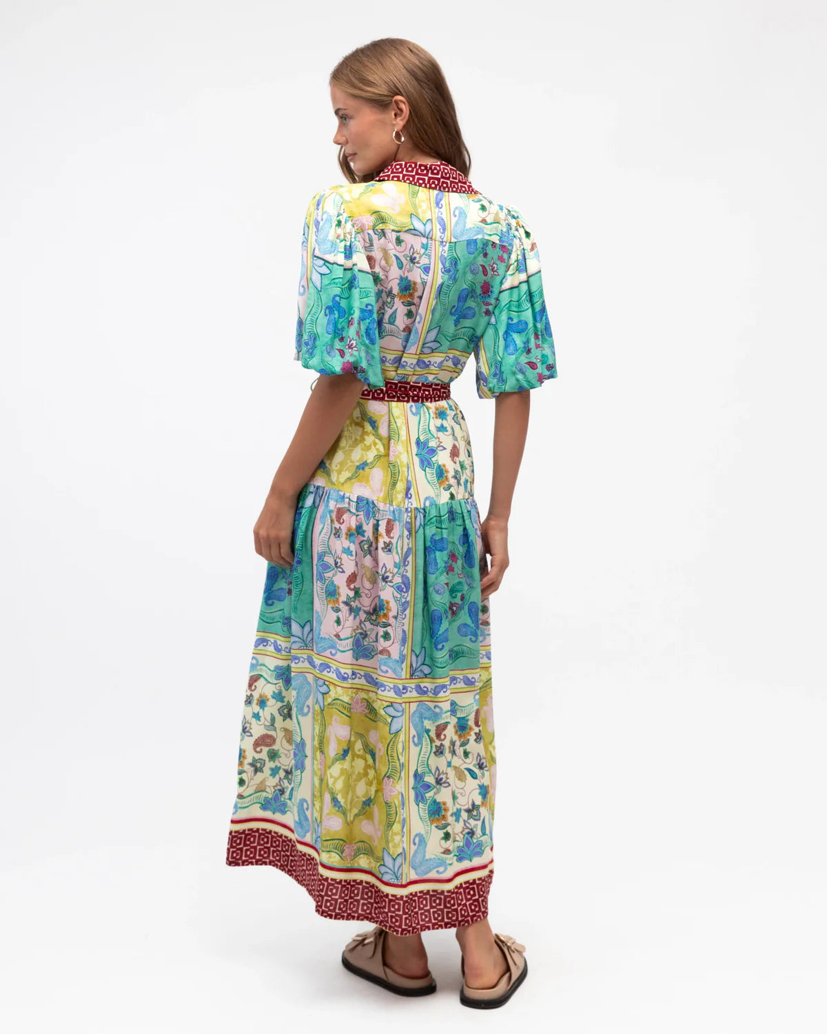 Garden Mosaic Maxi Dress