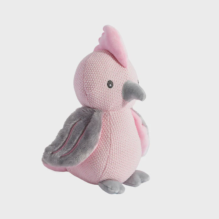 Garry the Galah Knitted Toy