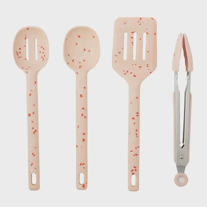 Gem 4 Piece Kitchen Tool Set - Nude