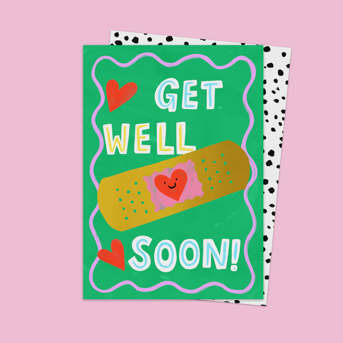 Get Well Soon Bandaid Greeting Card