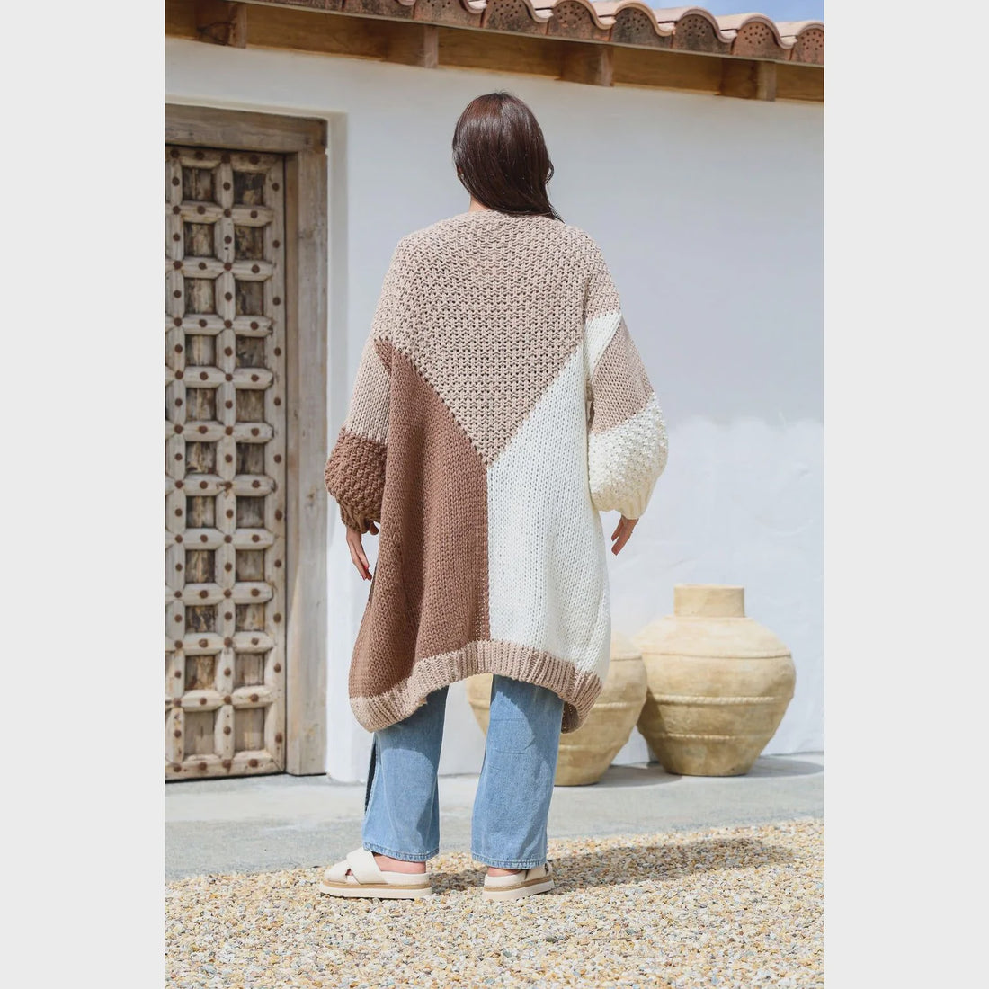 Getaway Long Cardigan - Mocha