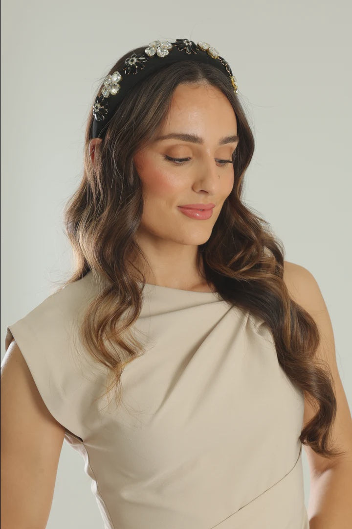 Gianna Headband - Black