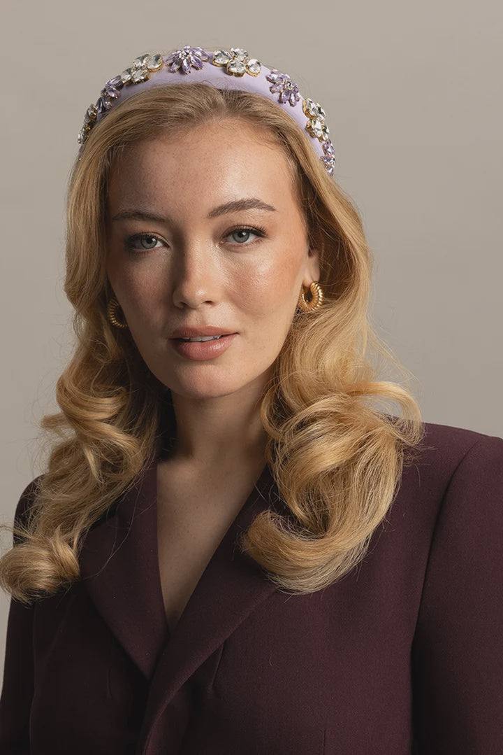 Gianna Headband - Lilac Purple