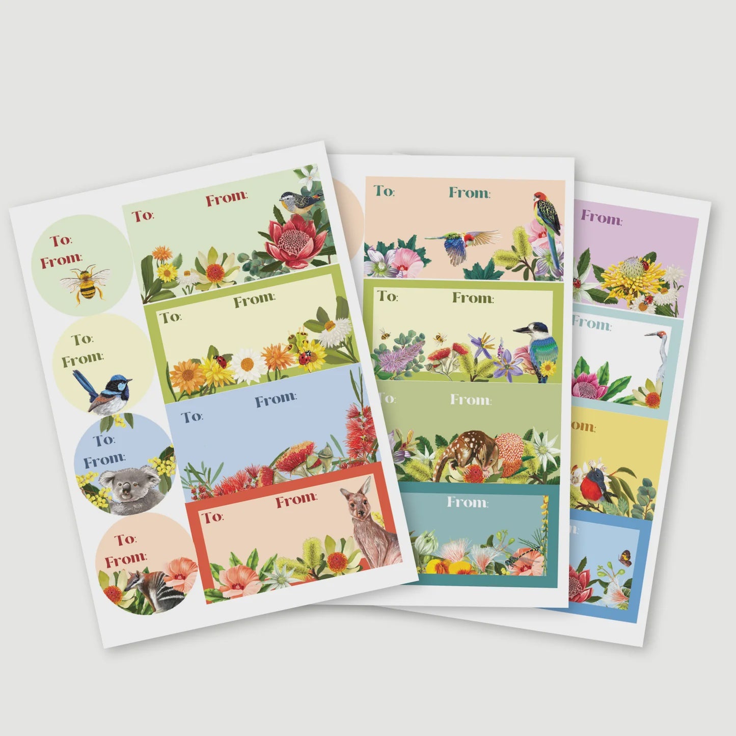 Good Evening Gift Tag Stickers - 24 tags – Fossick & Co