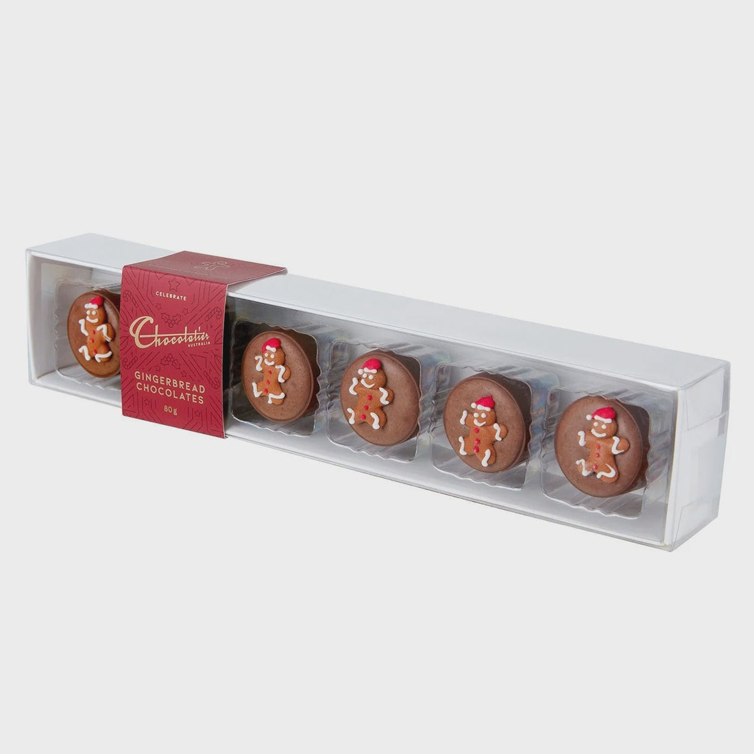 Christmas Gingerbread Chocolates 6 Pack