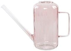 Glass Watering Can - Pink