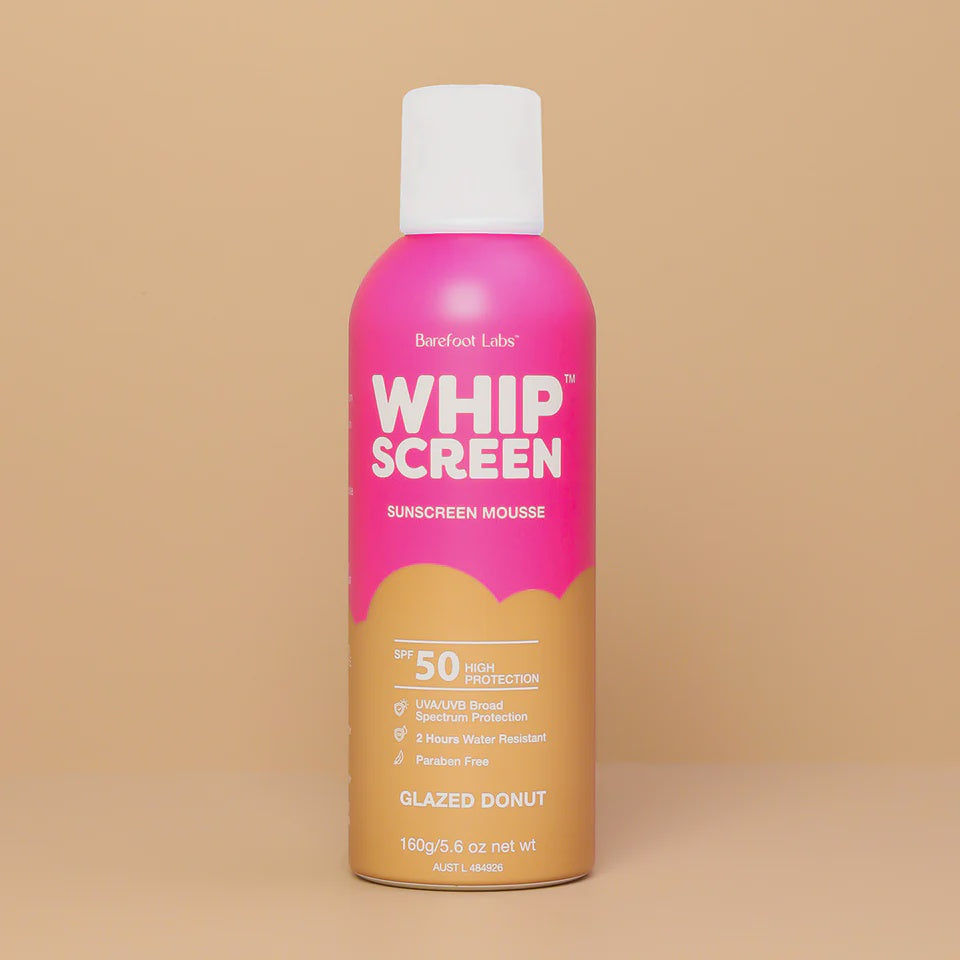 Whipscreen SPF50 Sunscreen Mousse - Glazed Donut