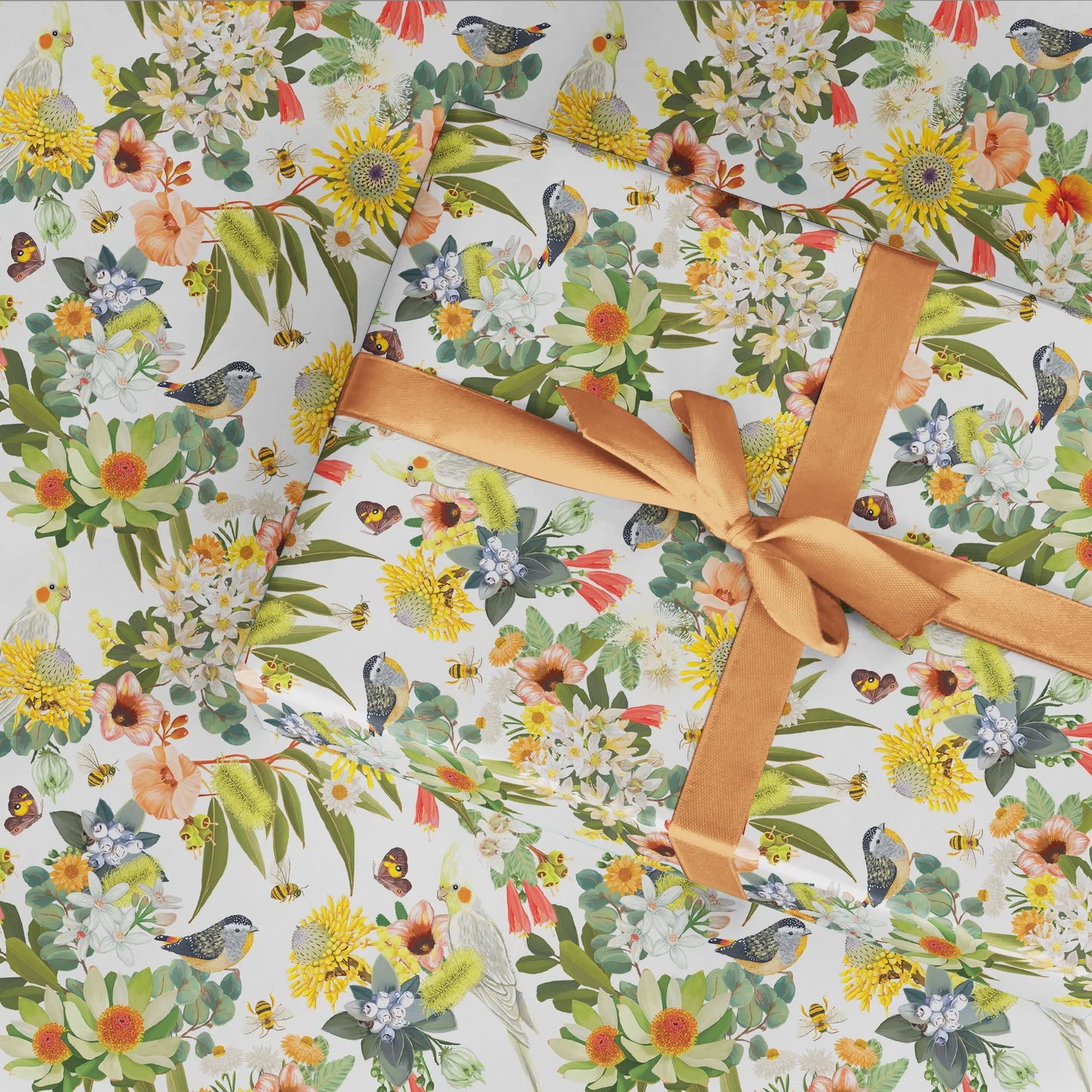 Flat Wrapping Paper - Good Evening Floral