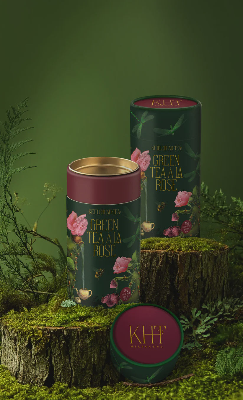 Green Tea A La Rose