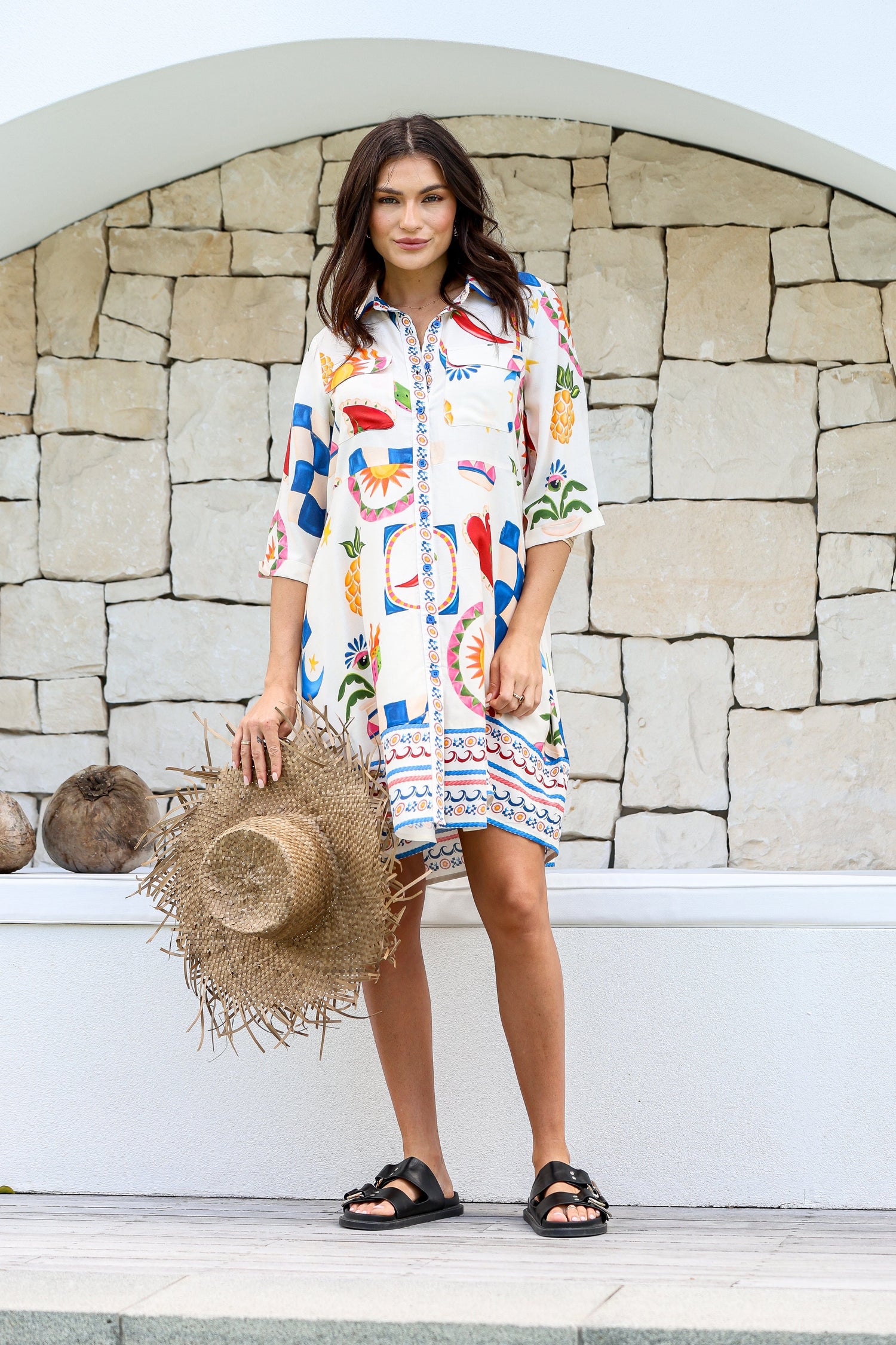 Grenada Shirt Dress