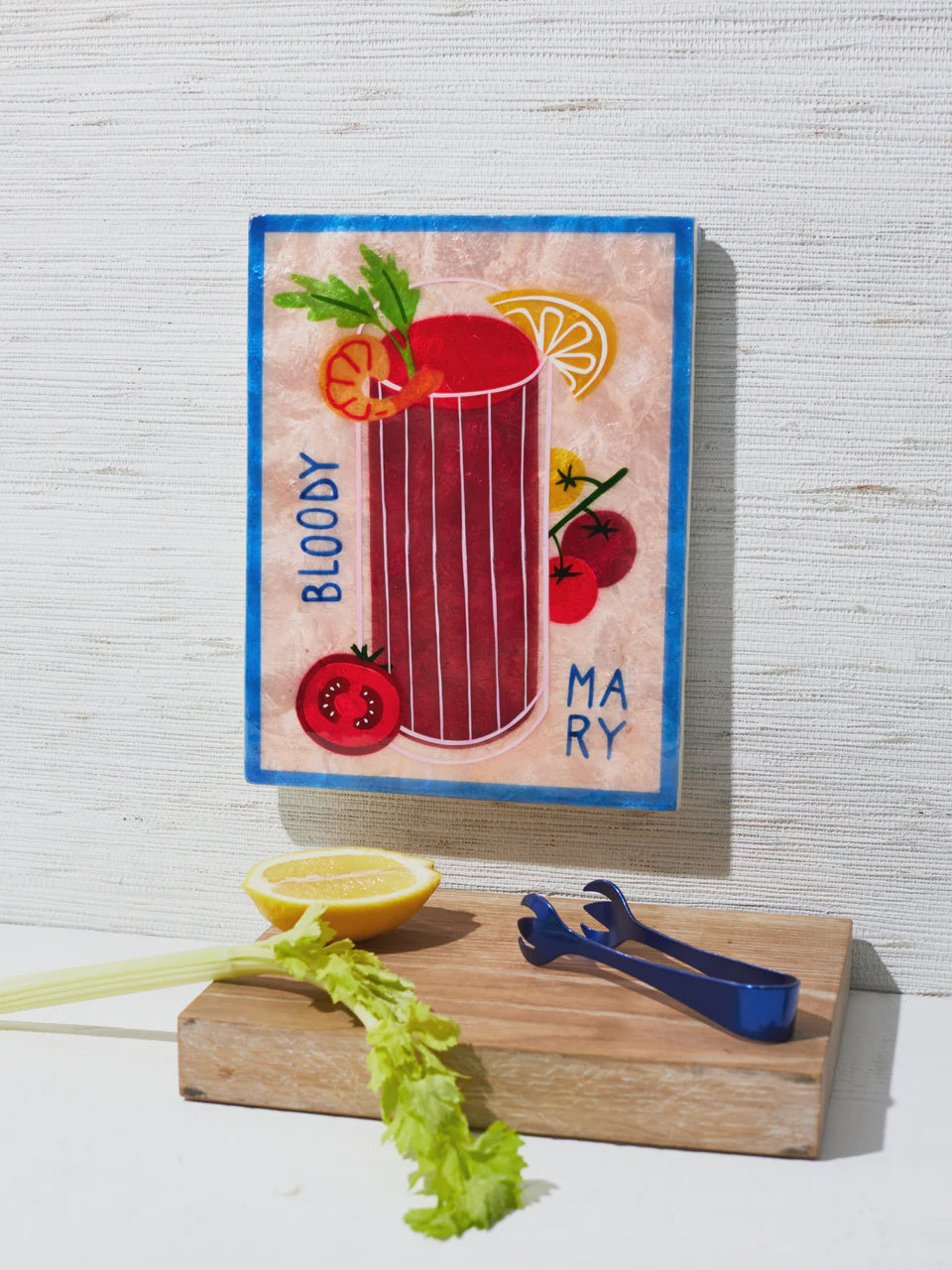 Happy Hour Mary Tile Wall Art