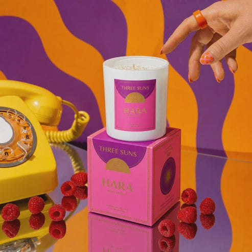 HARA - Joy | Berry Vanilla Crystal Candle