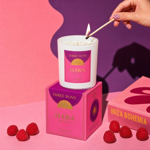 HARA - Joy | Berry Vanilla Crystal Candle