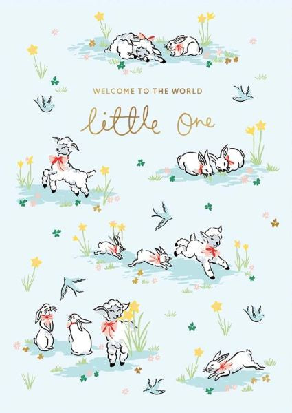 Hello Little One Greeting Card