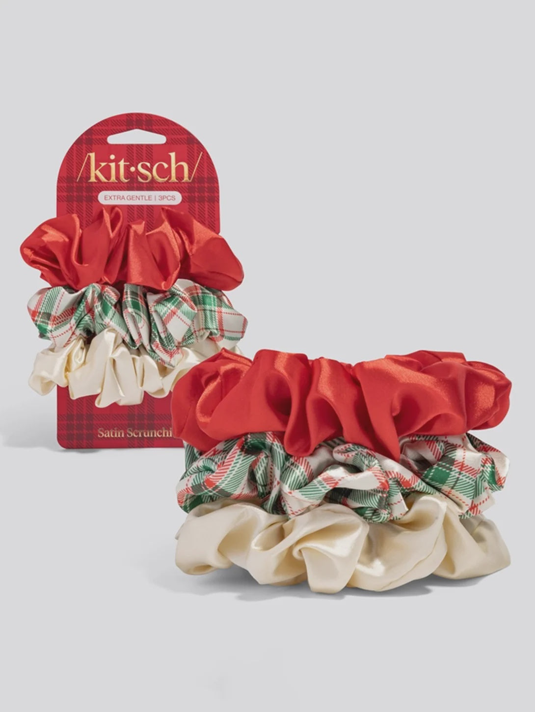 Holiday Scrunchies - Set of 3