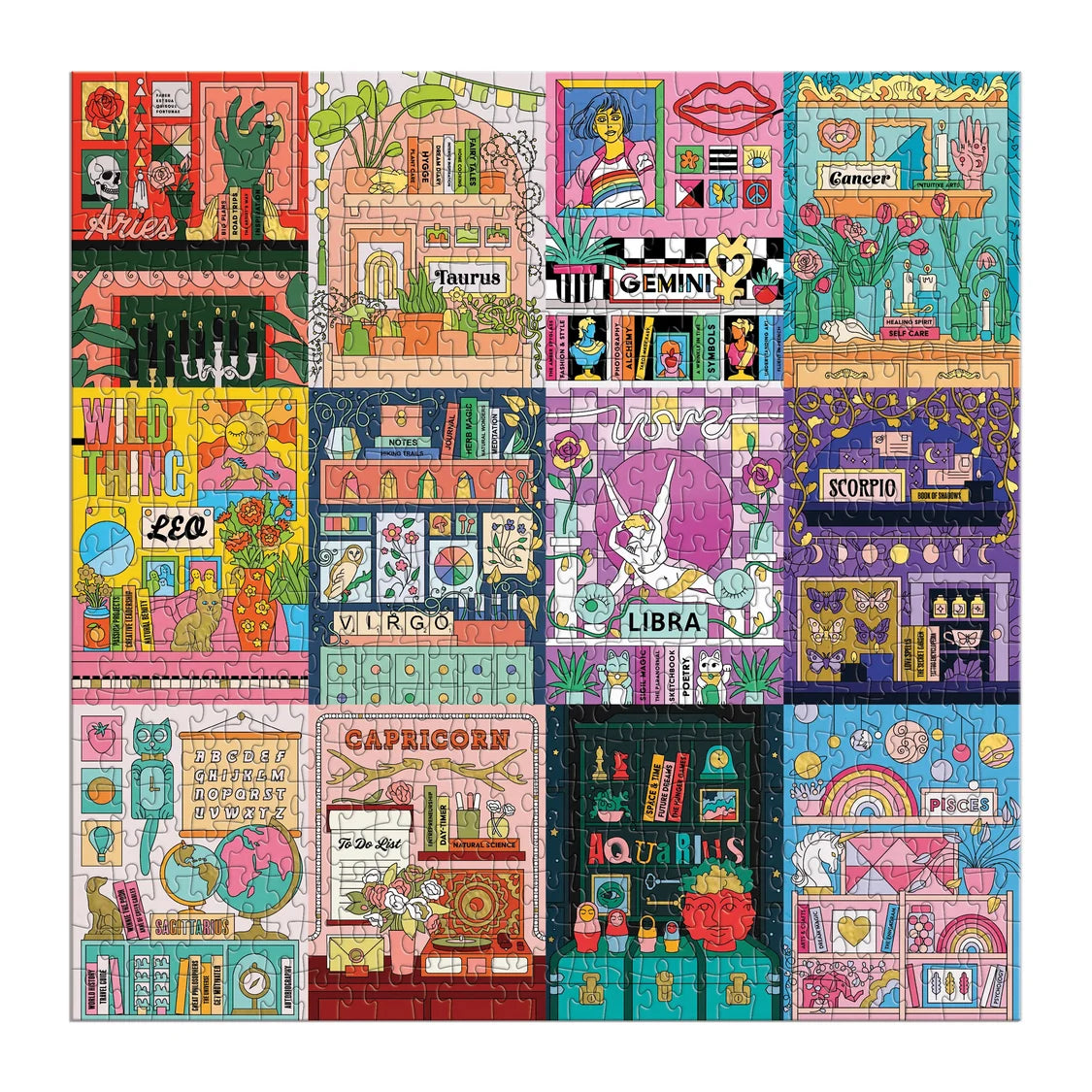 House Of Astrology Foil Puzzle 500 Pieces