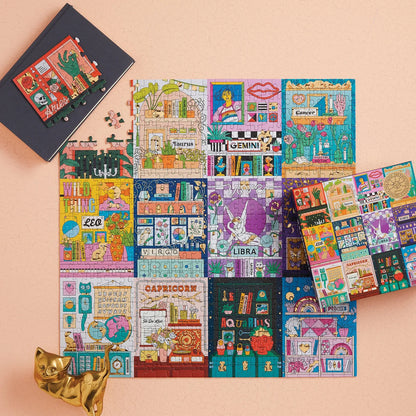 House Of Astrology Foil Puzzle 500 Pieces