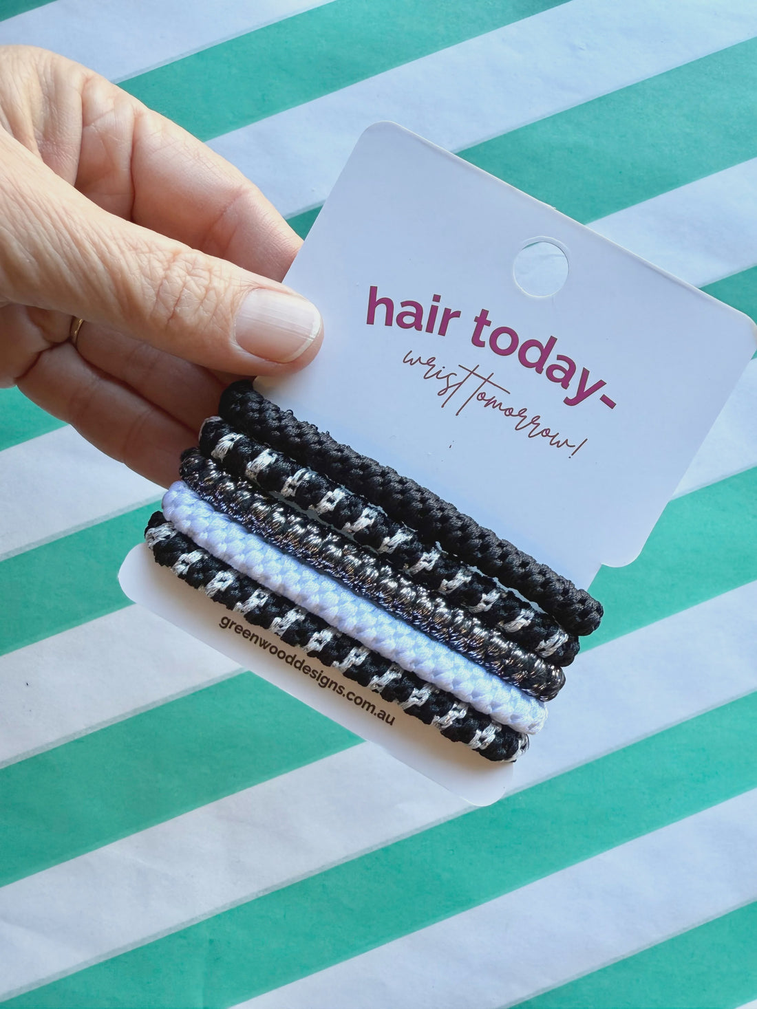 Hair Elastics Pack - Humbug