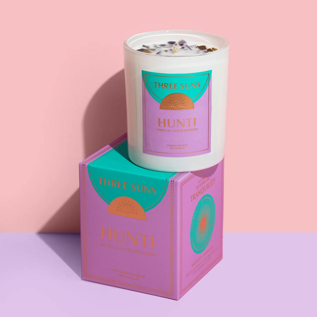 Three Suns Crystal Candle Hunti&
