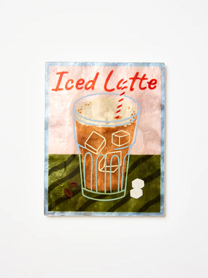 Barista Wall Art - Iced Latte