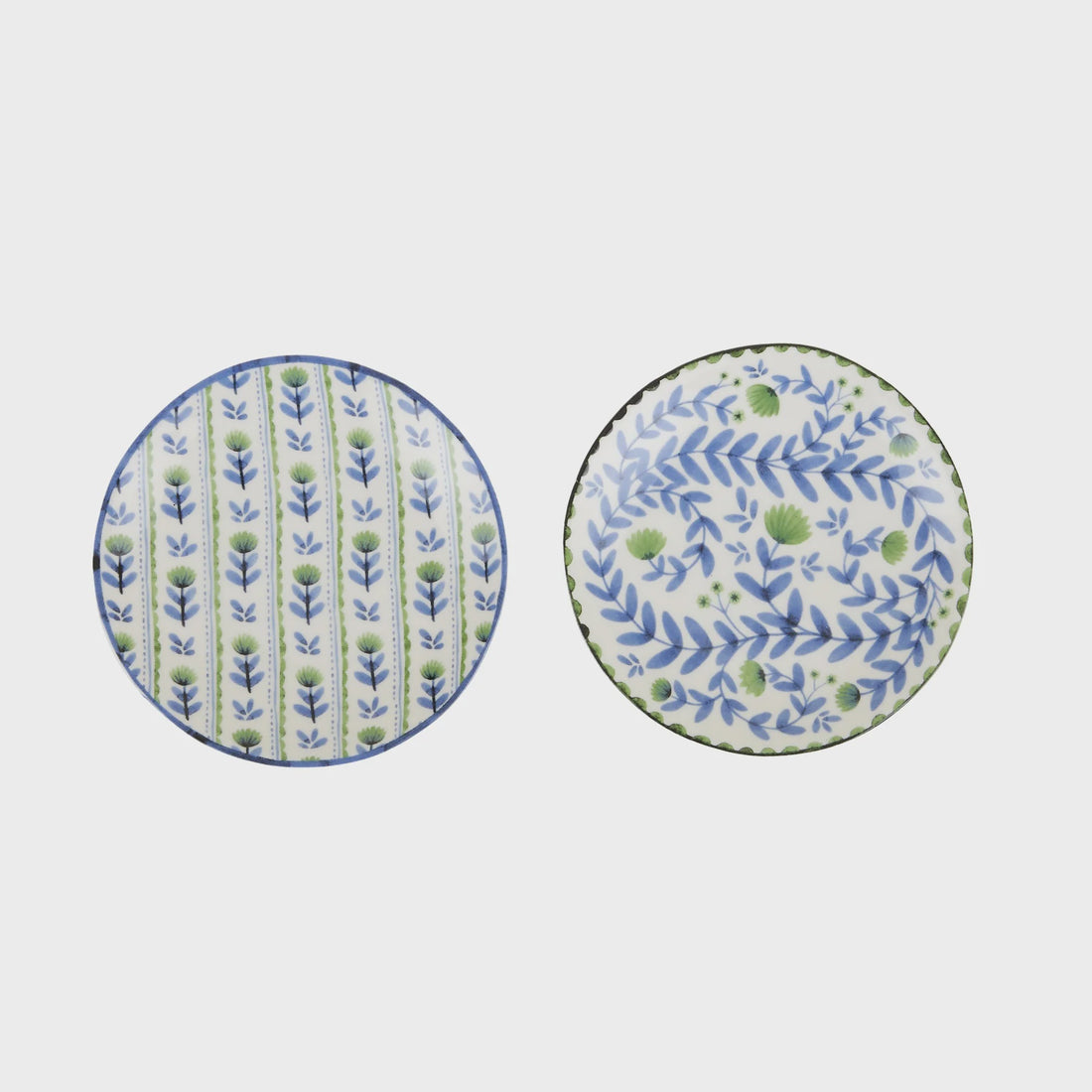 Indigo Ceramic Plates