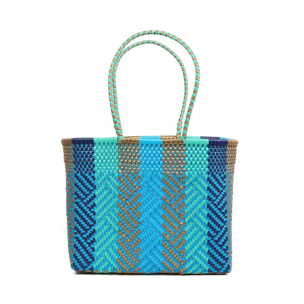 Inez Blue Basket Medium