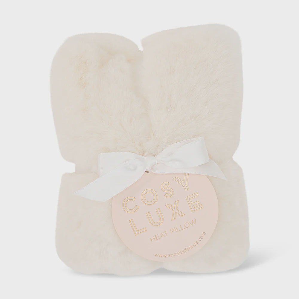 Cosy Luxe Heat Pillow - Ivory
