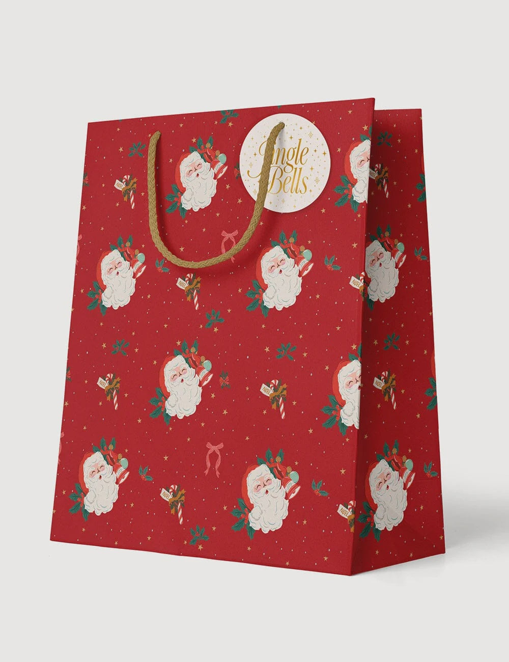 Medium Gift Bag - Jingle Bells