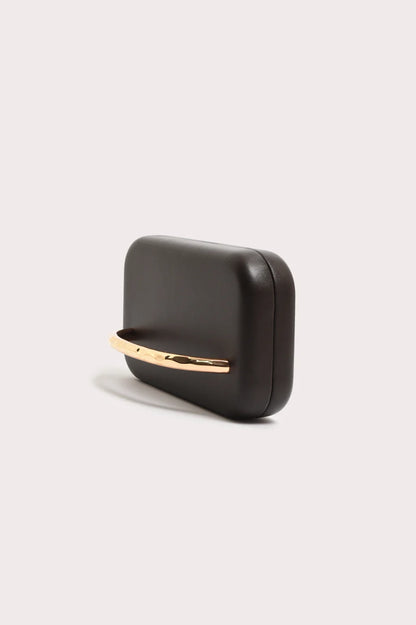 Jordan Bar Detail Event Clutch - Chocolate